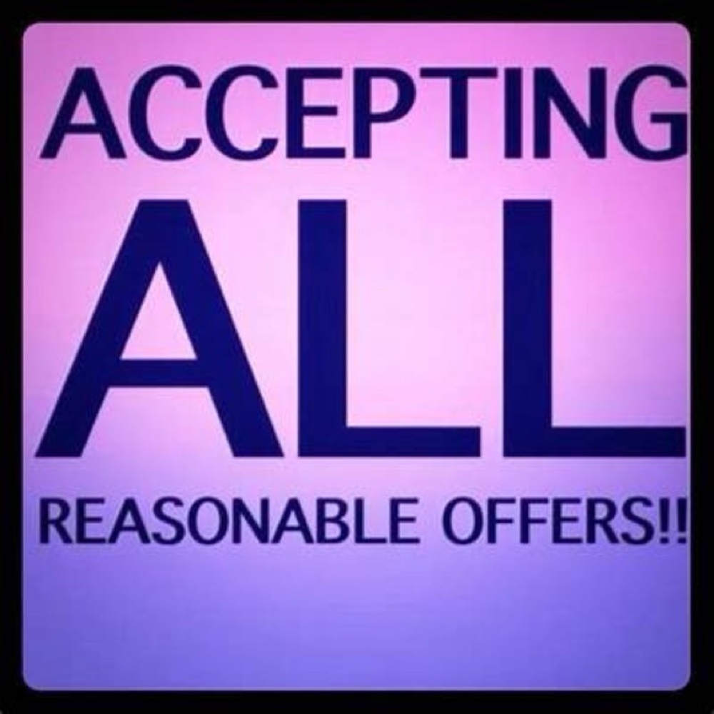 Accepting all reasonable offers!!!